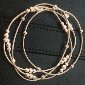 Silver Elastic Bracelet
